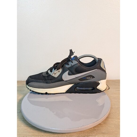 Nike Air Max 90 Mens Size 9 Blue Black Leather Men’s Trainers Gym Shoe main image 11